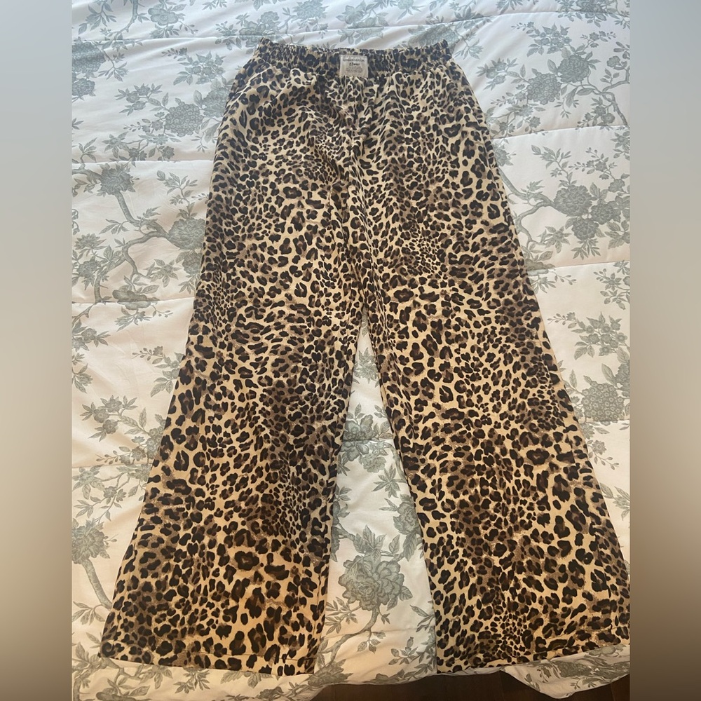 Cheetah Print Pants